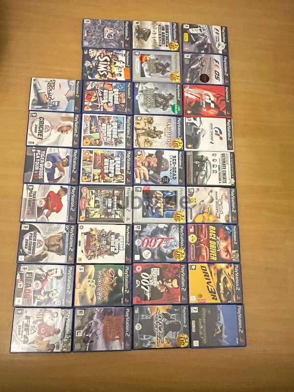 hurry PS2 with 35 games 2 controllers and all cables included 1