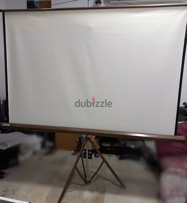 Screen For For Projector with stand (2x2m) 0