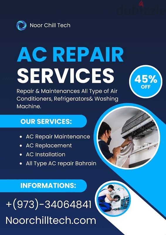 Air conditioner AC fridge repair washing machine repair 0