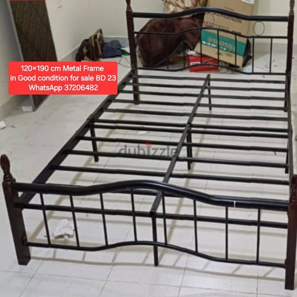 Queen Size Bed with Mattress and other itemss for sale with Delivery 11