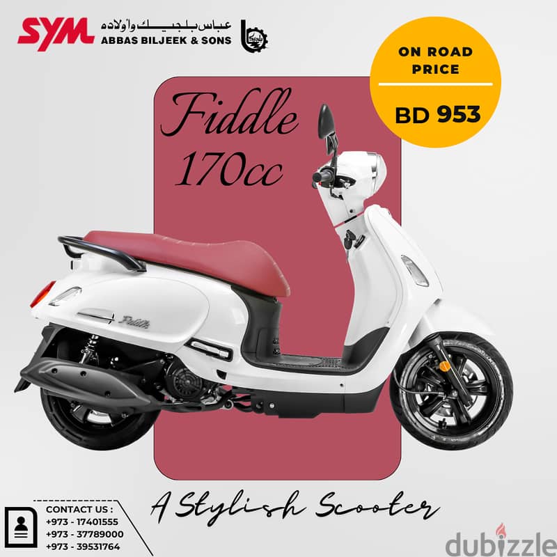 SYM Scooter NEW 170cc 0