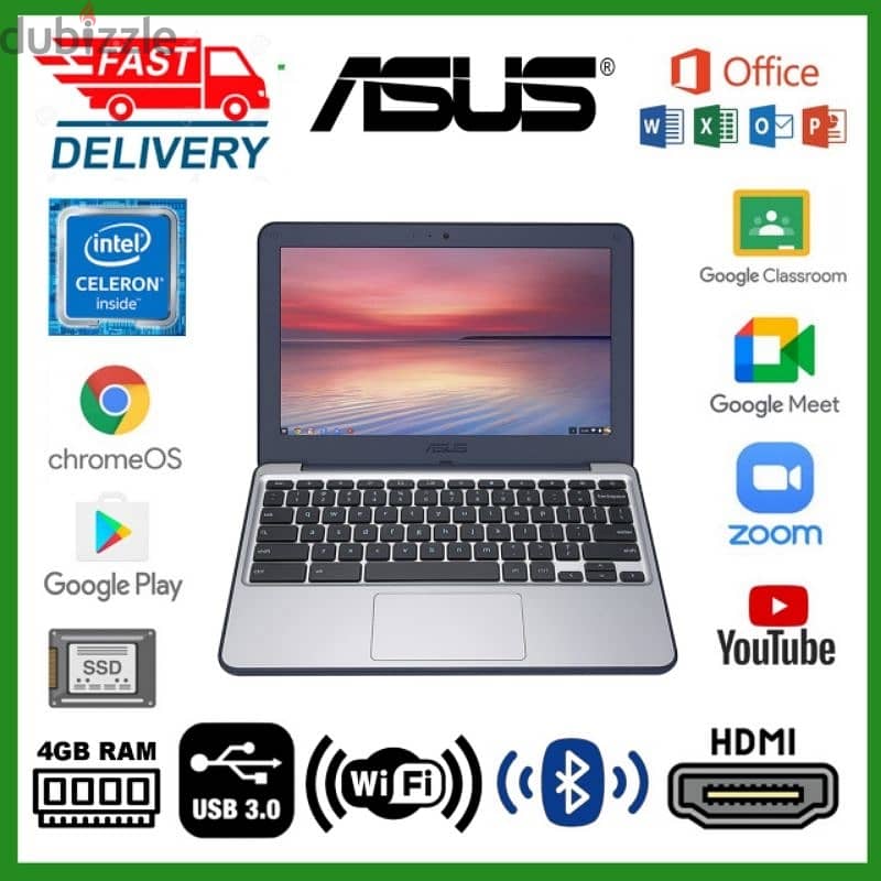 ASUS C202 Chromebook for Sale 0