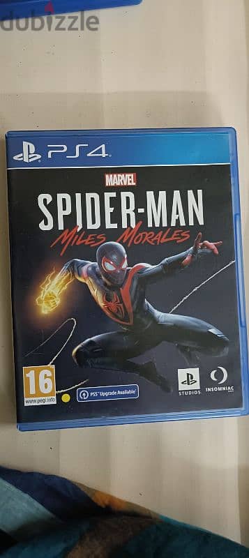 Spiderman miles Morales game cd