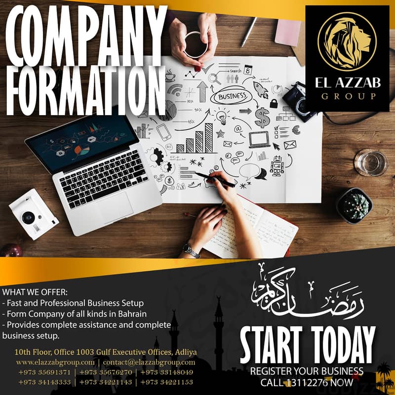 Only 49 BHD Establishment get Your own company formation !!hurry Up ! 0