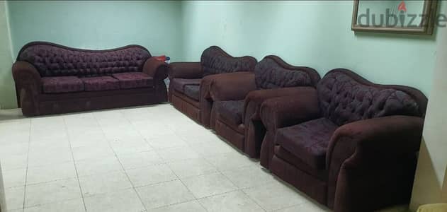 sofa for 7 people  - last price: BD 20