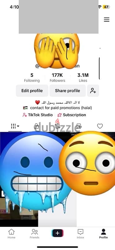 TikTok uk Monatize account 177k  iPhone 14 0