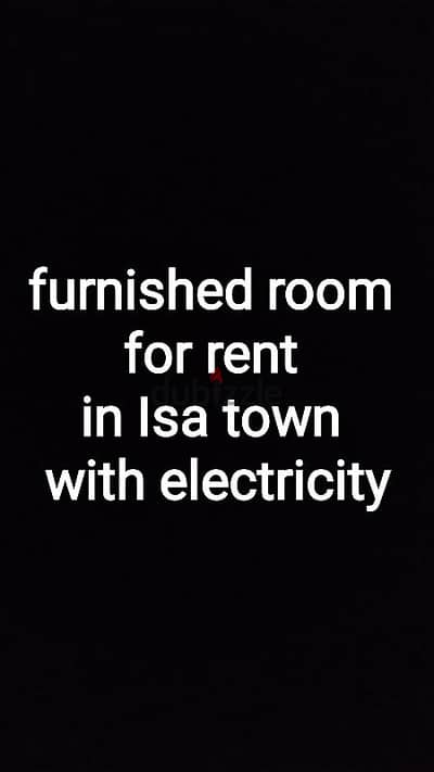 furnished room for rent