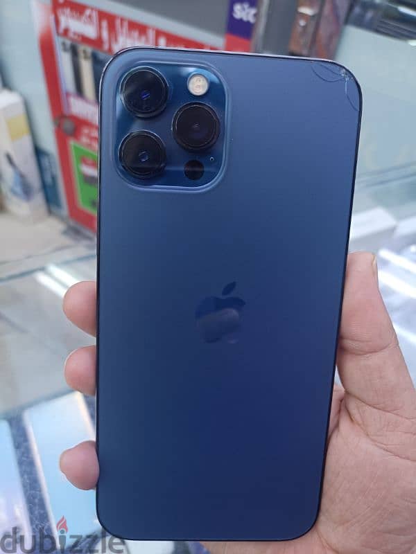 iPhone 12pro max. Blue colour. 128GB Storage 0