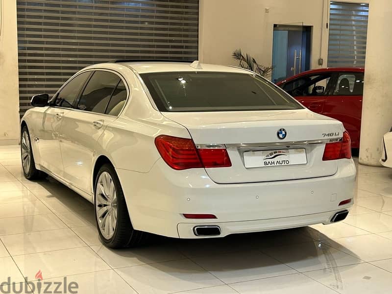 BMW 740 Li model 2011 clean car FOR SALE 8