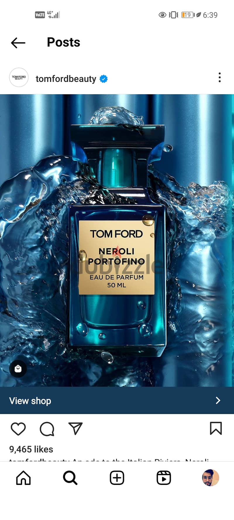 TomFord neroli portofino perfume New 2