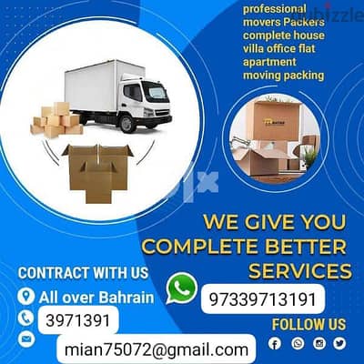 HOUSE SHIFTING FURNITURE FIXING AND PACKERS