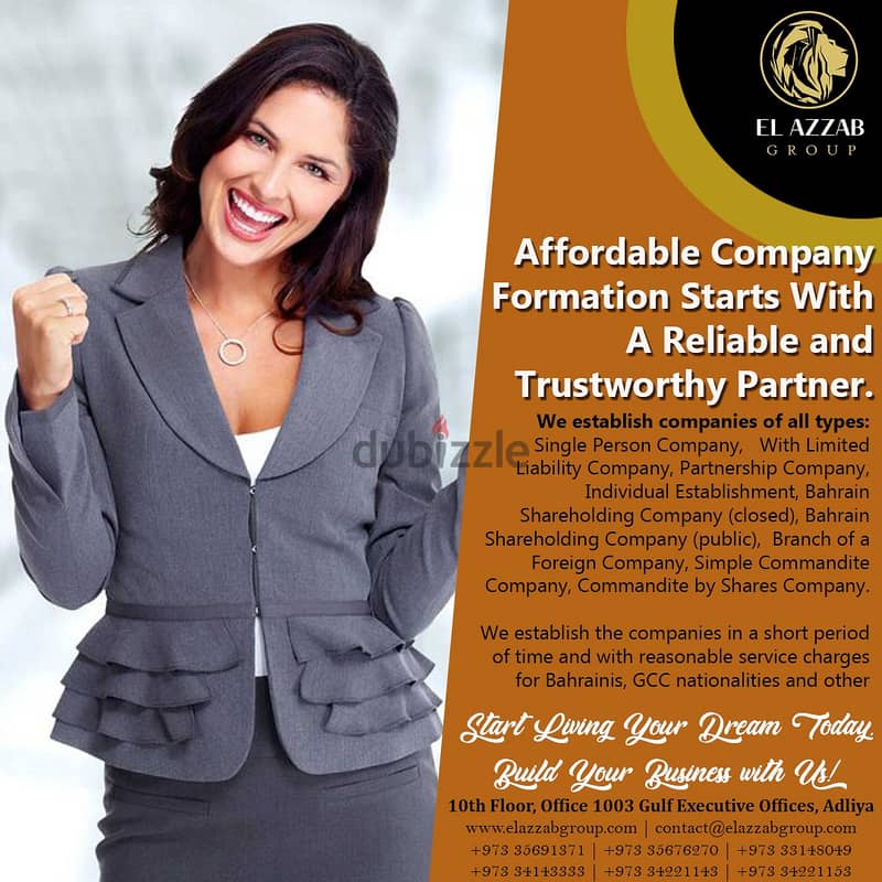 Start Big or Star small! Company Formation for only 49 bd 0