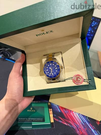 Rolex Submariner Royal Blue and Rolex Yacht Master