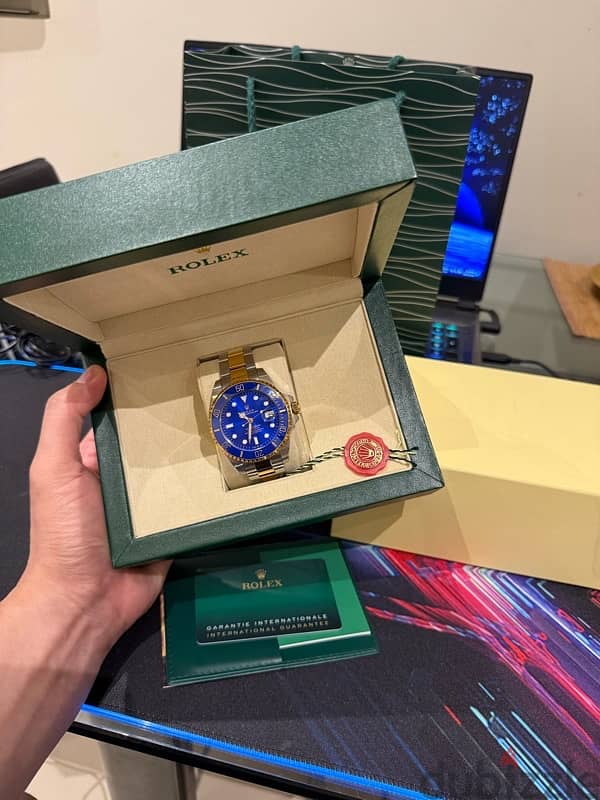 Rolex Submariner Royal Blue and Rolex Yacht Master 1