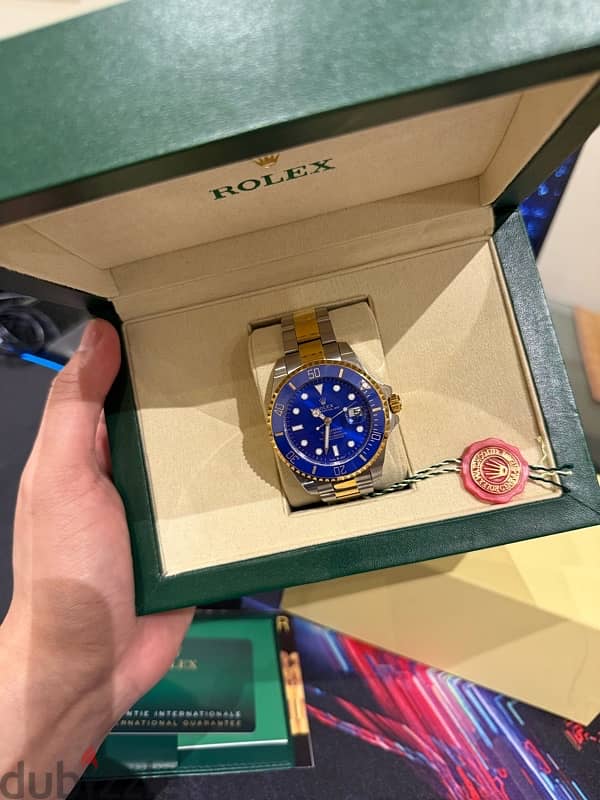 Rolex Submariner Royal Blue and Rolex Yacht Master 2