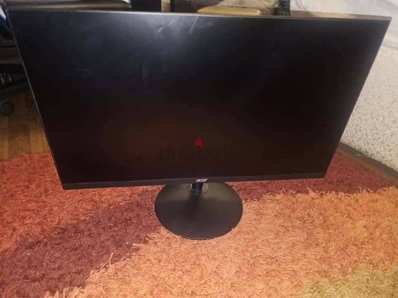 Laptop with 27" Gaming monitor 2