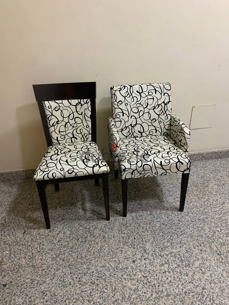 Beautiful chair set (2 pieces) for sale 0