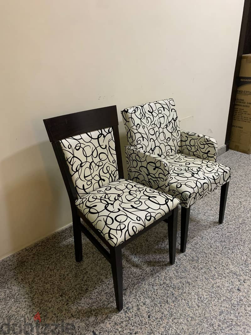 Beautiful chair set (2 pieces) for sale 1