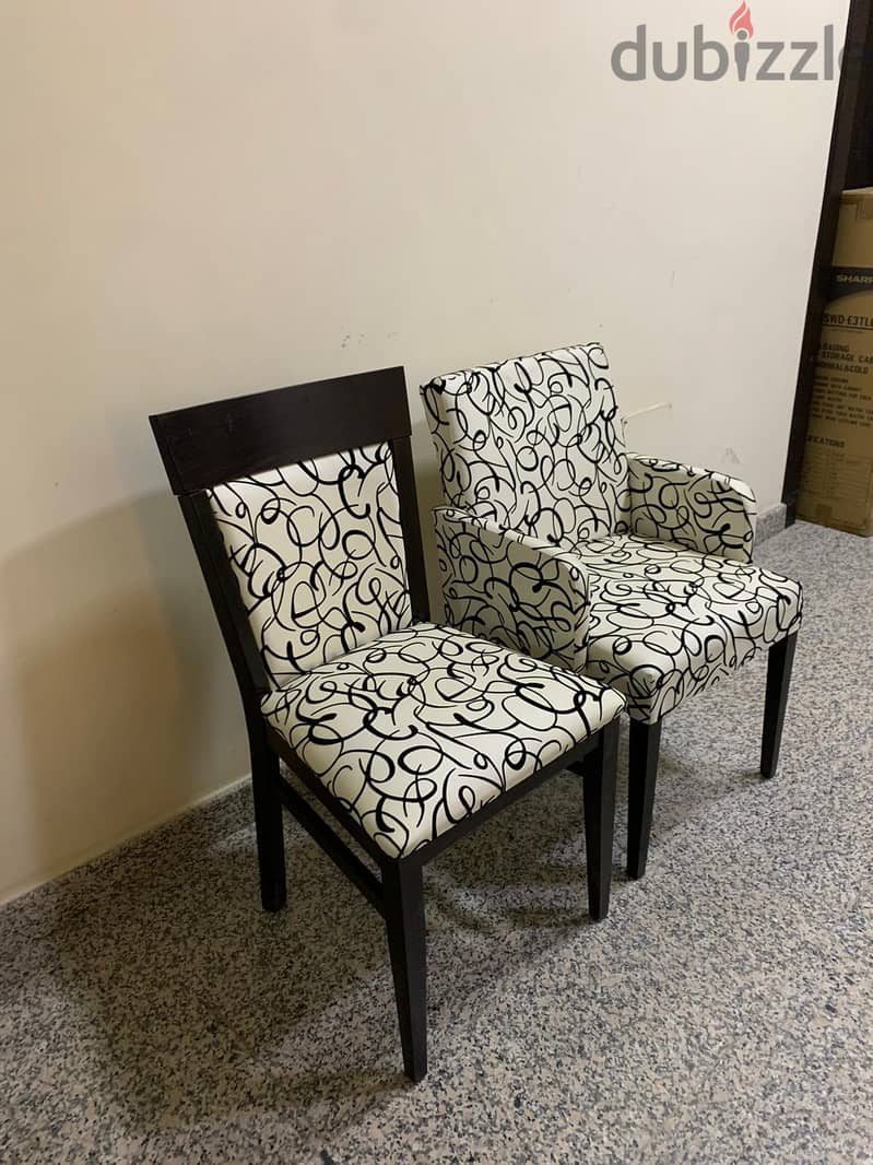 Beautiful chair set (2 pieces) for sale 3