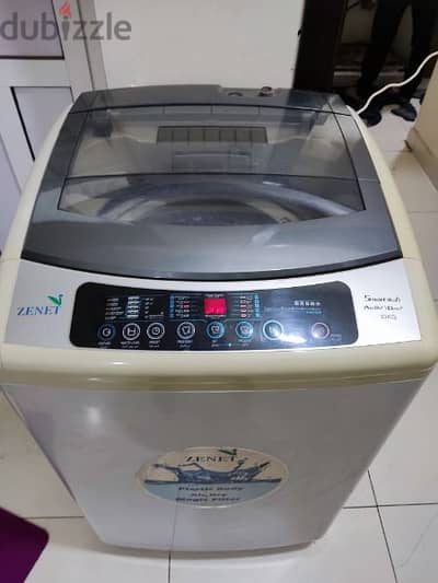 ZENET Washing Machine 10kg, same new