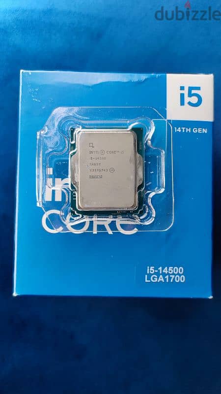 i5-14500 12 core (6P+8E) with original box & cooler 0