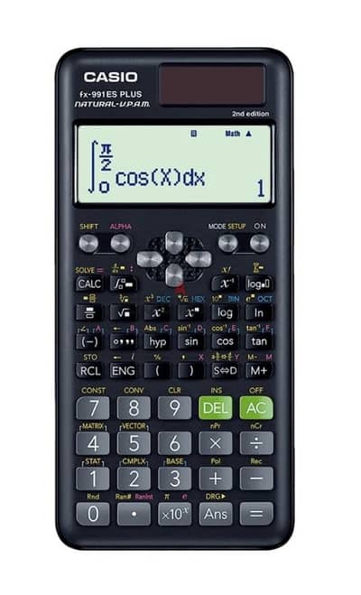 black calculator