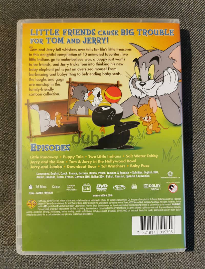 DVD for kids: Tom & Jerry 1