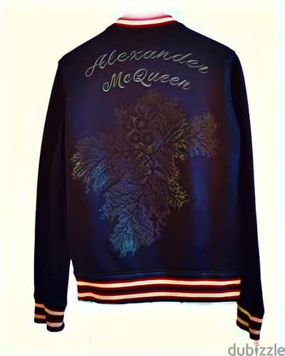 Alexander McQueen Limited Edition Floral Skull Bomber Jacket