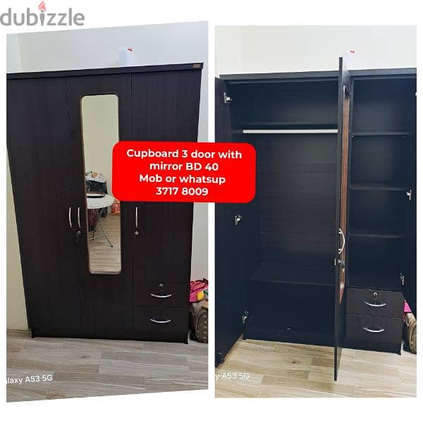 cupboard with mirror and other household items for sale with delivery 0