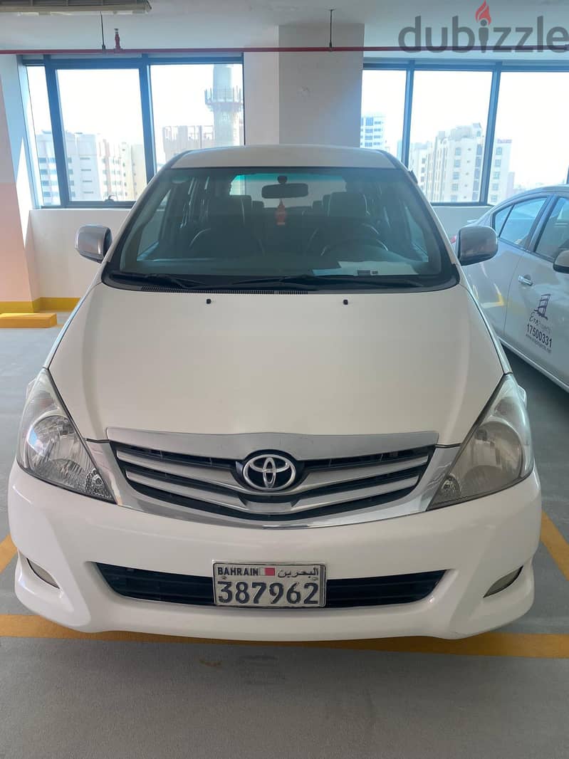 Toyota Innova  White Color Car 2011 Model Best Condition at only 430 1