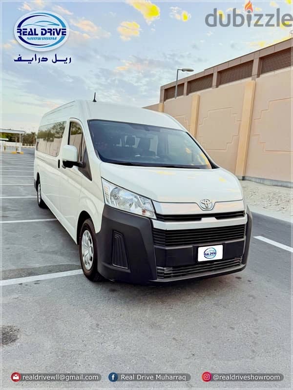 Toyota Hiace - 2019 - Highroof - 13 Passenger - Well Maintained 0