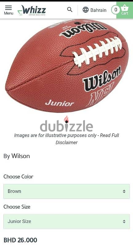 Wilson NFL MVP Football - Junior Size, Brown 1