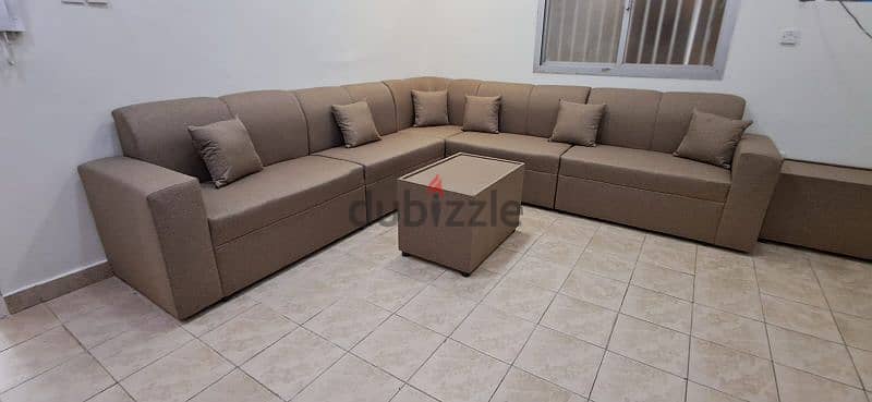 We manufacture new L shaped sofa 1