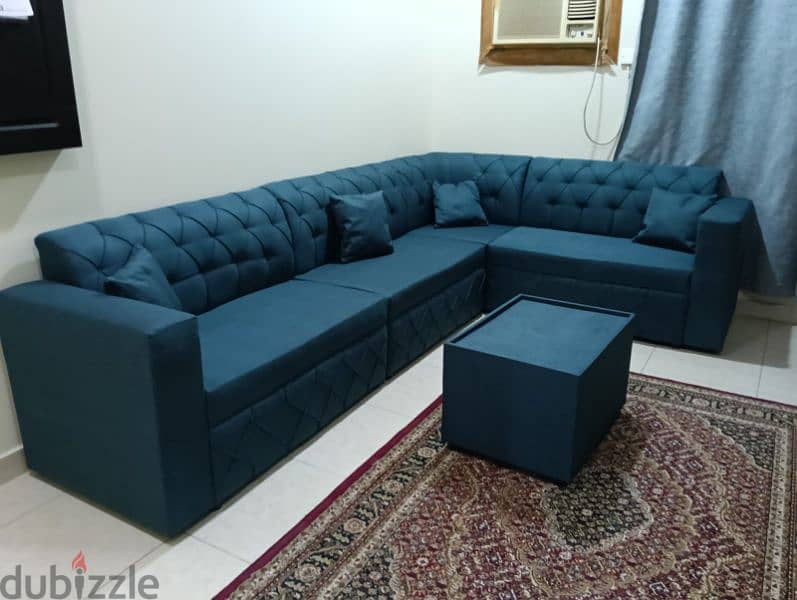 We manufacture new L shaped sofa 3