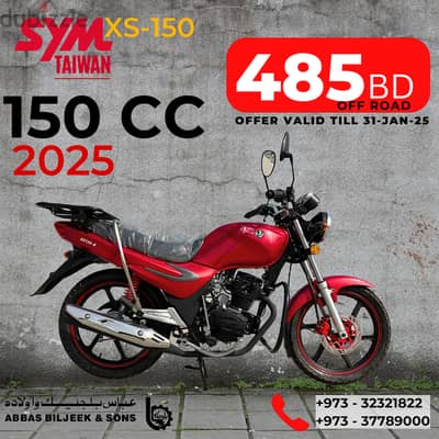 2025 Sym 150cc Brand NEW !!! Delivery Motorcycle Special offer