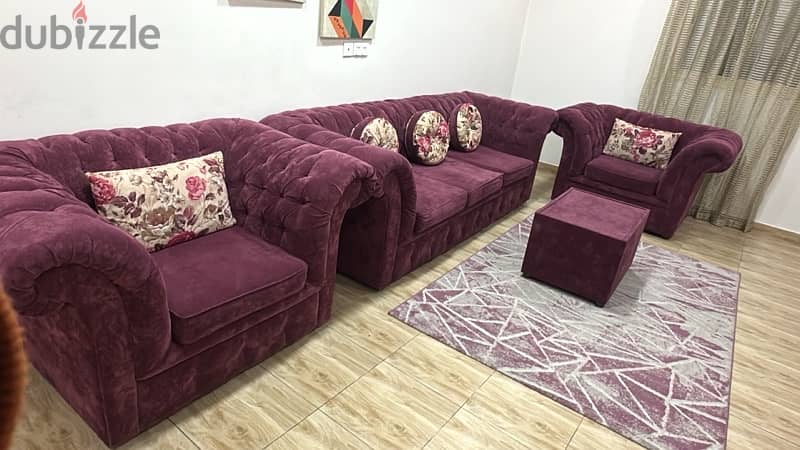 Very Good Quality Sofa Set with cushion 3+1+1 1