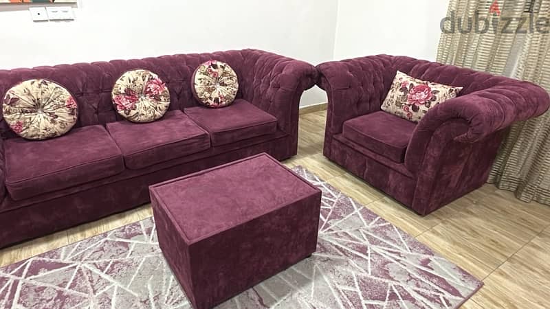 Very Good Quality Sofa Set with cushion 3+1+1 2