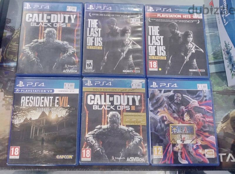 PS4 Used Gaming CD's Available 1