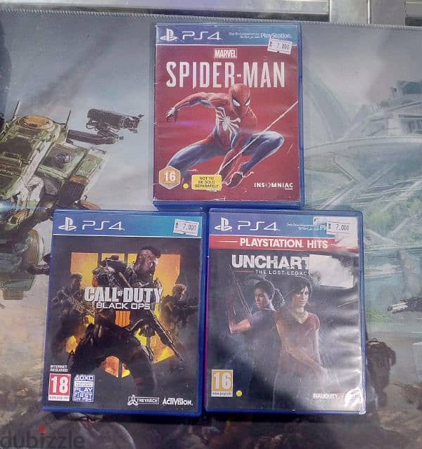 PS4 Used Gaming CD's Available 3