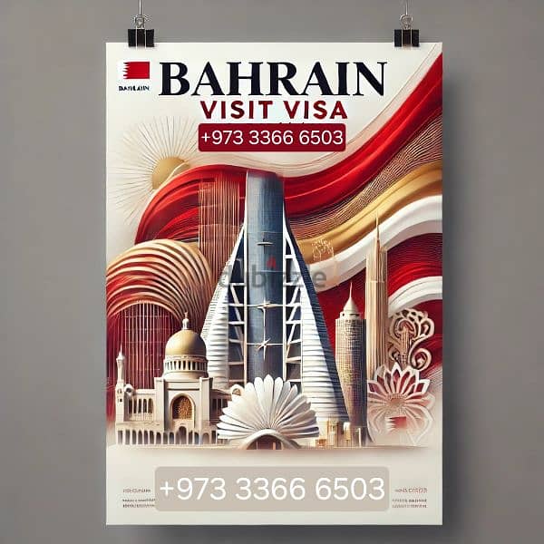 Bahrain visit visa and Cr Cpr Lmra Ewa all documents services 0