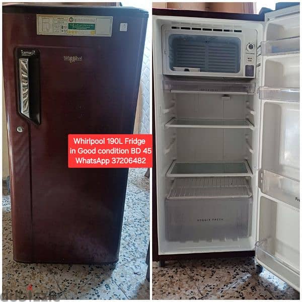 Hitachi 200 L Fridge and other items for sale with Delivery 9