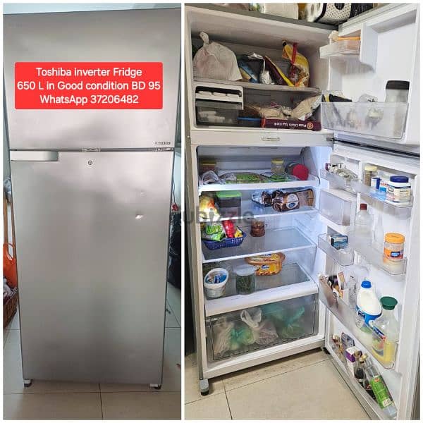 Hitachi 200 L Fridge and other items for sale with Delivery 10