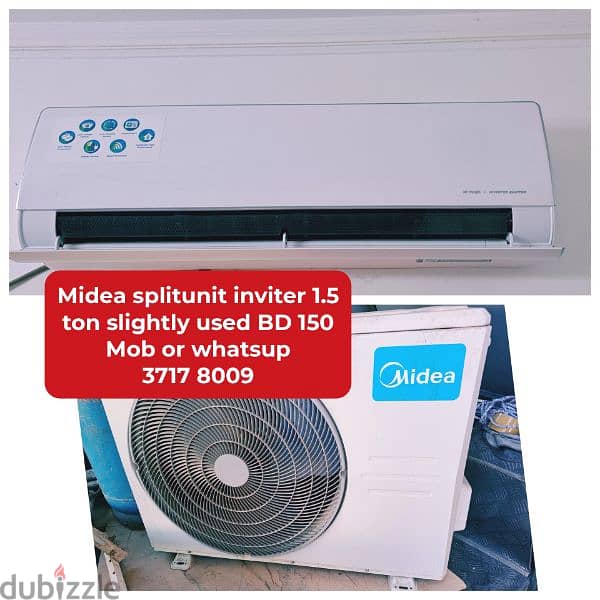 Samsung inviter fridge washing machine splitunit window Ac for sale 1