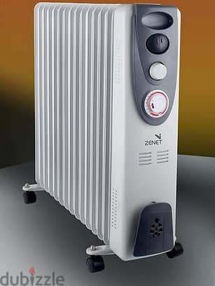 NEW Zenet Oil Radiator Room Heater,9-Fins, 2000W