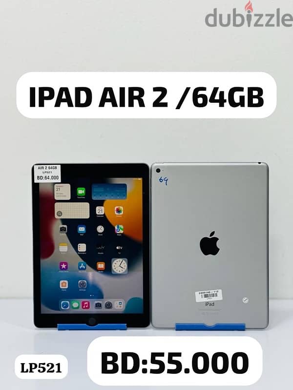 IPAD AIR2 64GB MEMORY 1