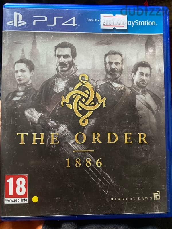 the order 1886 great in condition like new 0