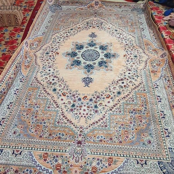 Rug carpet new used only twice  pick up from Riffa 10BD only 1