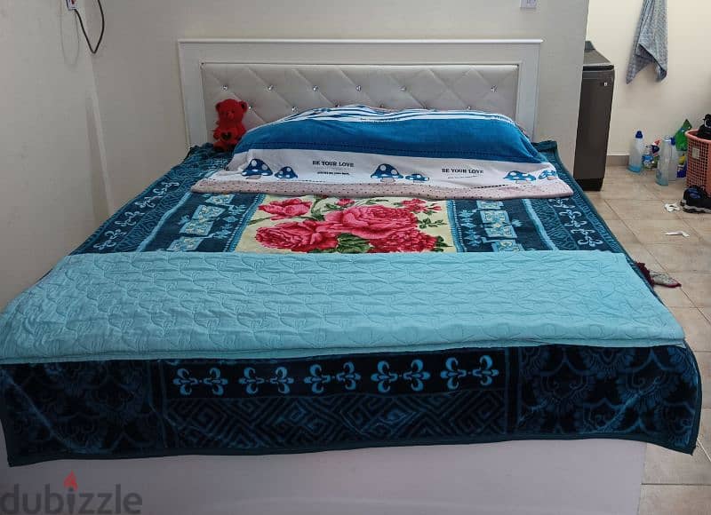 Bed with spring mattress 2