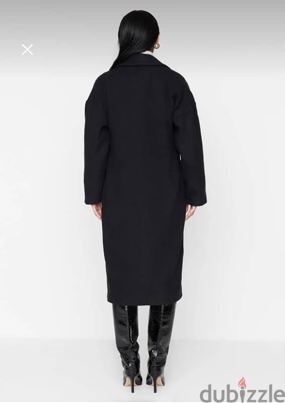 Black Oversize Coat 1