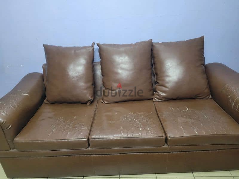 sofa with tea table for sale 3